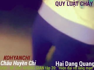 Teen daughter Pham Vu Linh Ngoc shy peeing Hai Dang Quang school Chau Huyen Chi escort