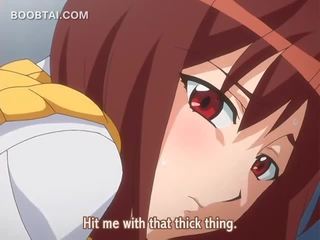 Delightful anime school lover tasting and fucking cock